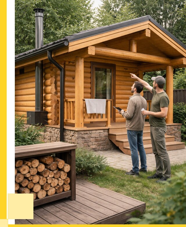 Бани для дачи под ключ в Ногинске от 253275 р. | ЭриданНгн