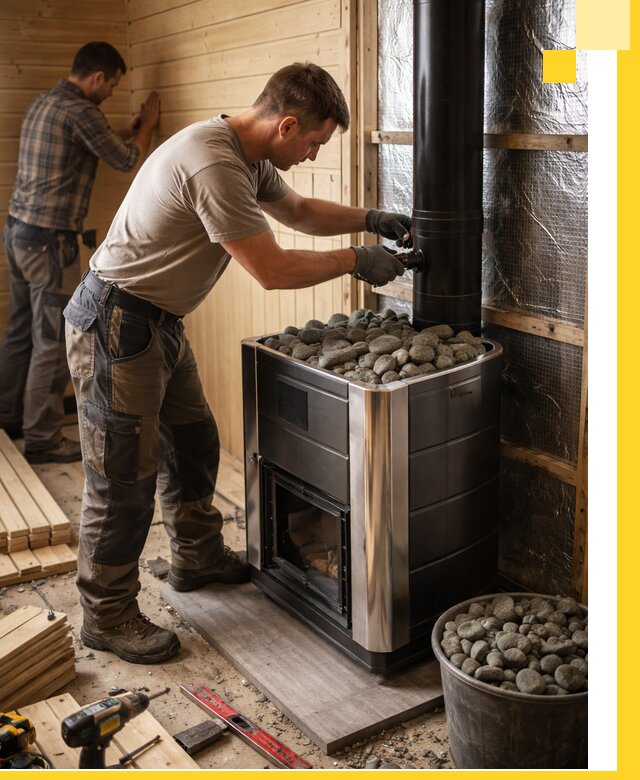 Проектирование и строительство парилок для бани в Ногинске под ключ