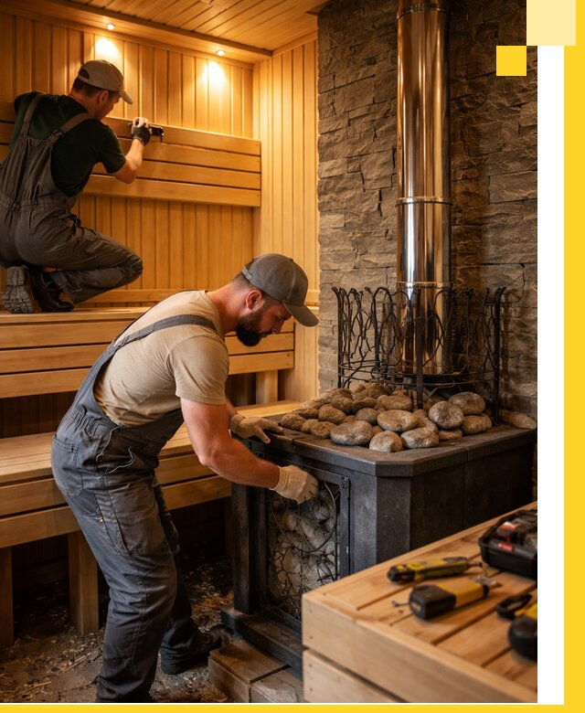 Комплексный дизайн бань, саун и зон отдыха в Ногинске