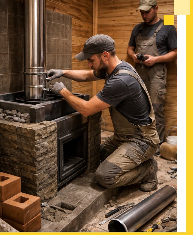 Изготовление и установка банных печей под ключ в Ногинске