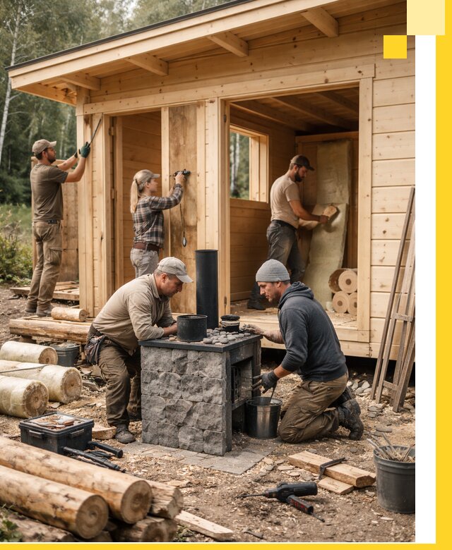 Купить баню под ключ в Ногинске строительство монтаж отделка