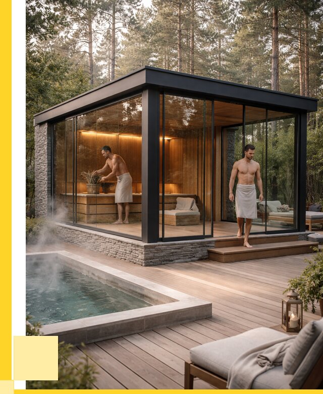 Стеклянные бани и двери в Ногинске от 455895 р. | ЭриданНгн