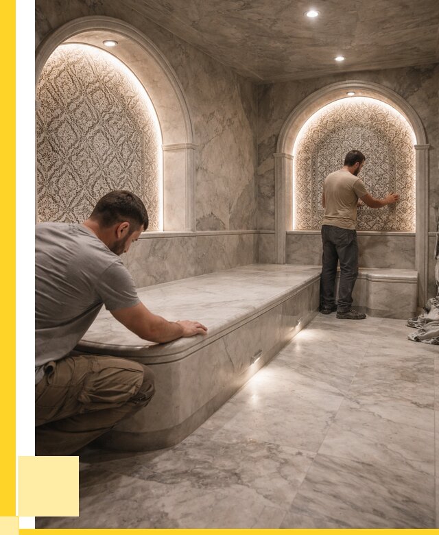 Турецкие бани под ключ в Ногинске от 253275 р. | ЭриданНгн