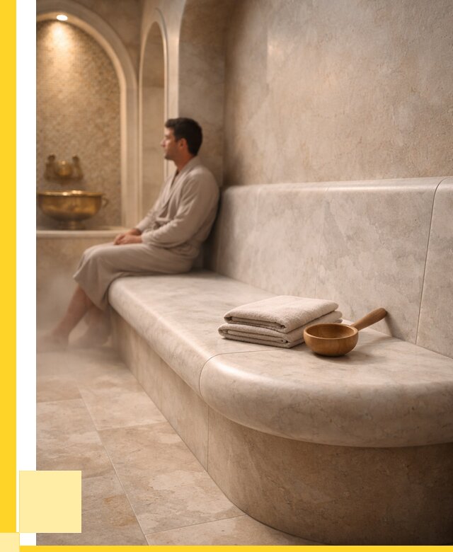 Сиденья для хамама в Ногинске под ключ от 12157 р. | ЭриданНгн